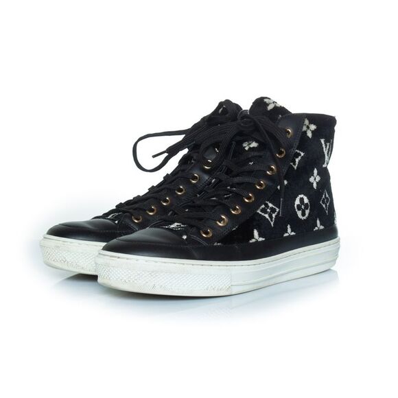 Louis Vuitton Stellar monogram velvet sneakers